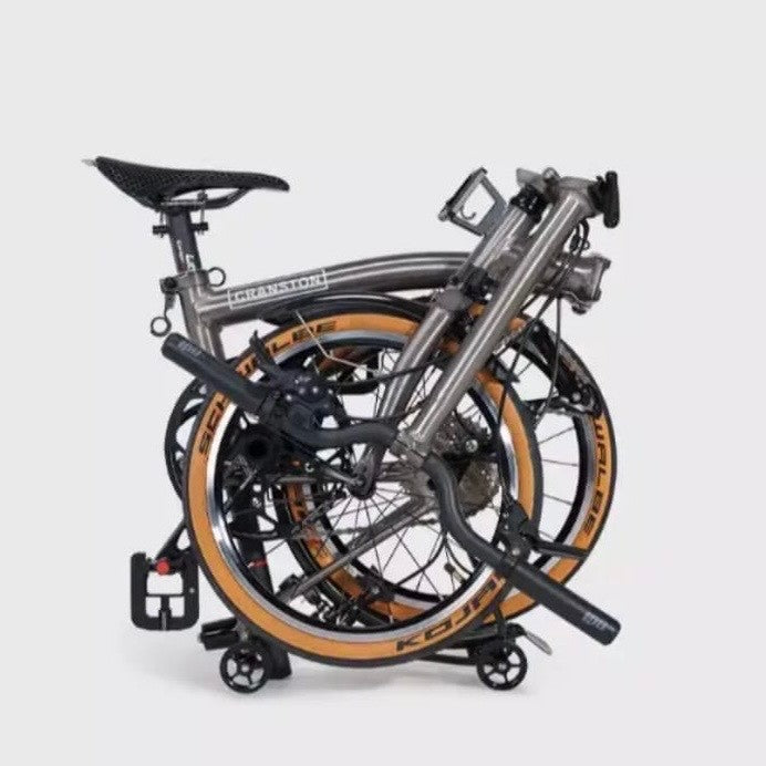 16inch Tri-folding Aluminum Alloy Frame Bike 9speed S bar M bar Light Weight 9KG