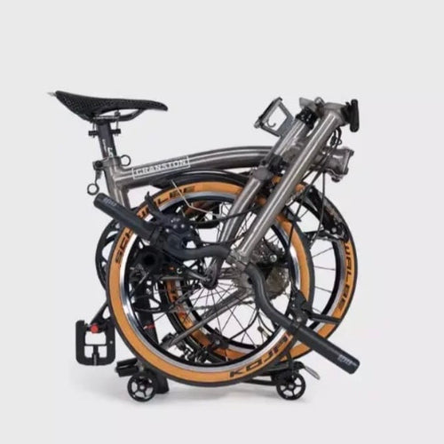 16inch Tri-folding Aluminum Alloy Frame Bike 9speed S bar M bar Light Weight 9KG