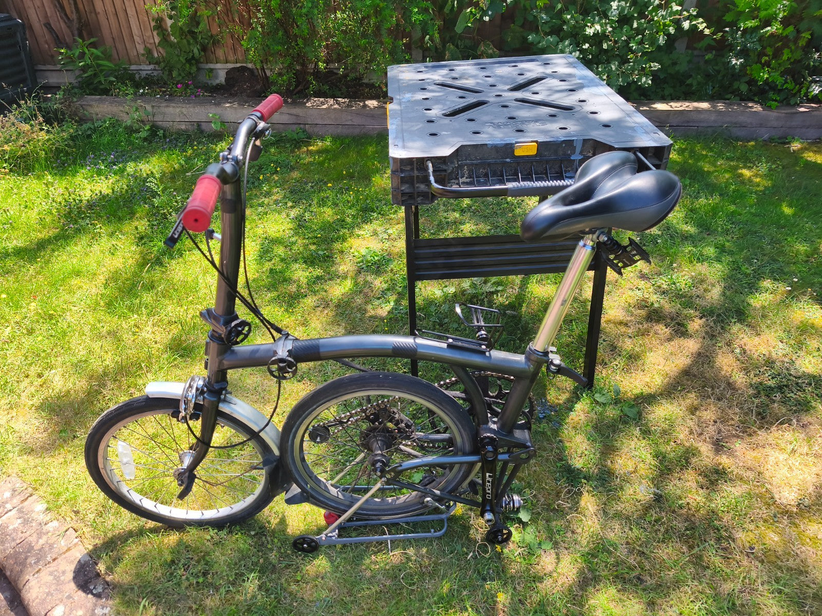 Brompton folding bike 5 speed– Titanium and lightweight Upgrades
