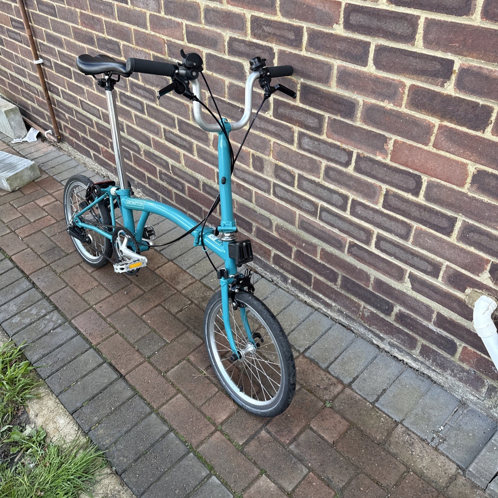 Brompton B75 16" Folding Bike - Blue - Discontinued - VGC - Classic Shape