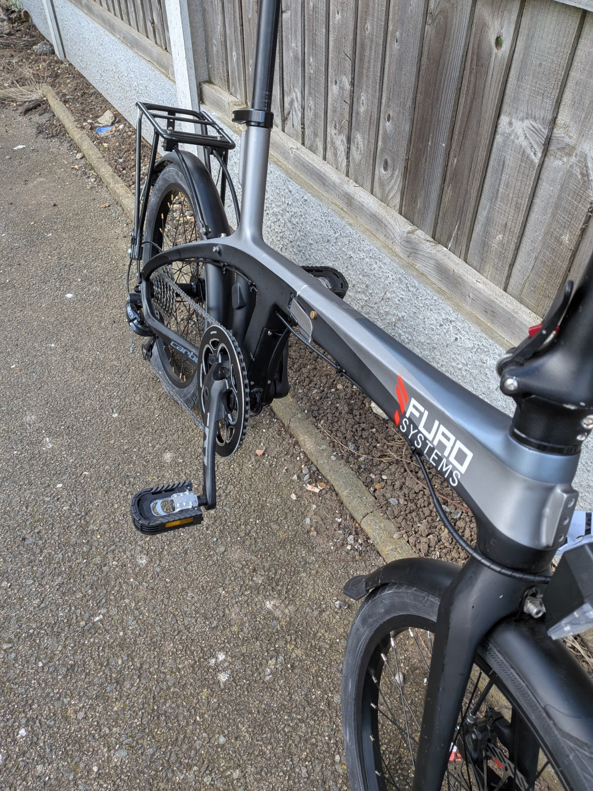 Carbon Fibre Frame folding bike,9 Speed, Hydraulic Brakes, BRAND NEW,L@@k