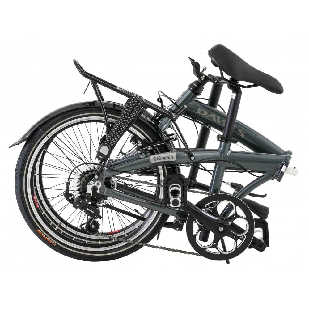 Dawes Kingpin Folding Bike, 20" Grey - Minor Mark