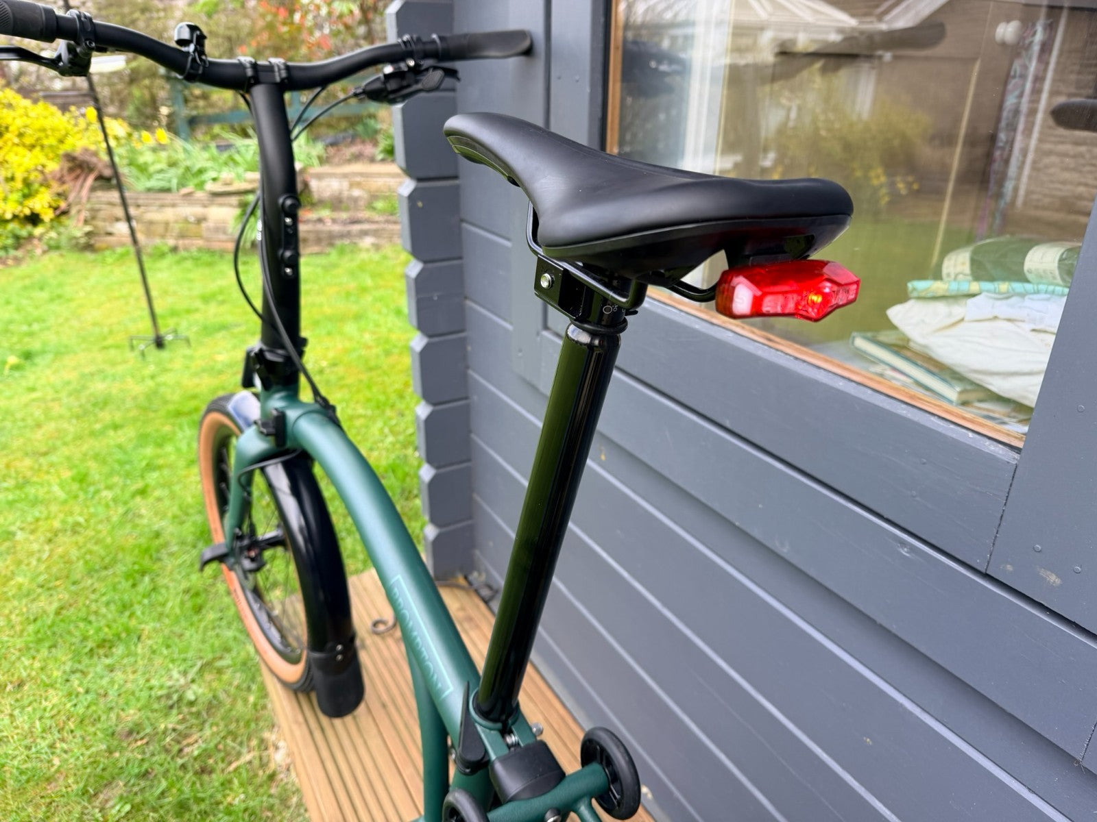 Brompton G Line Folding Bike – Roller Frame – 8 Speed – Forest Green – Medium