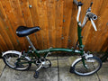Brompton Folding Bike 3-Speed racing  green great condition