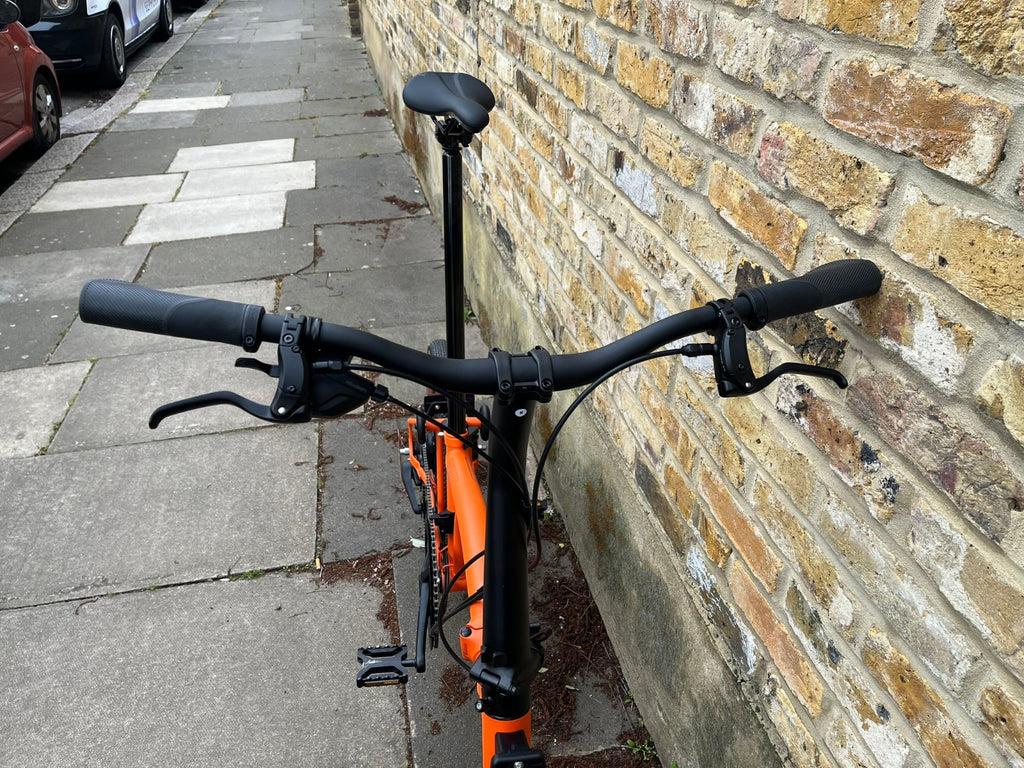 Brompton G Line Medium 8 speed Alfine Adventure Orange Gravel Folding Bike