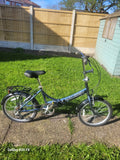 Fold Up Bicycle Raleigh Foldaway Bike. Recycling project, needs service