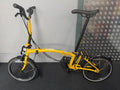 Brompton C Line 6 Speed Folding Bike Bumblebee Yellow Brand New Condition