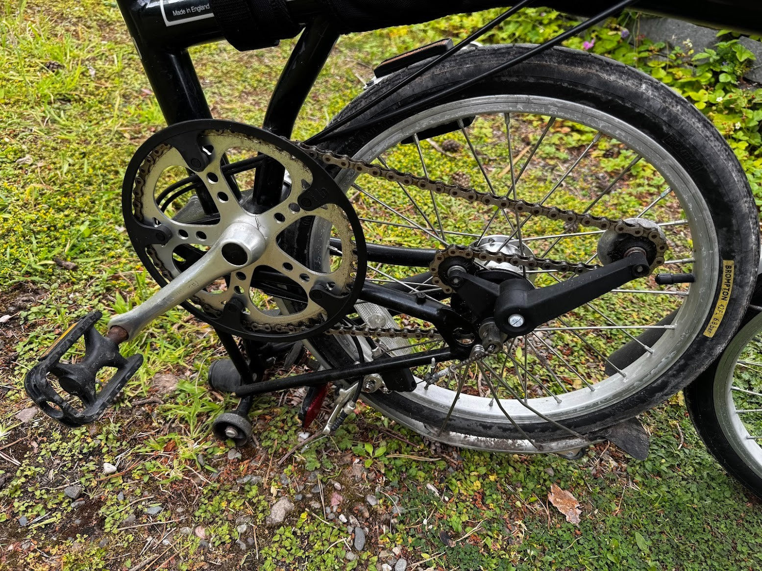 brompton P3L folding bike