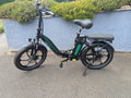 KOOLUX BK6 Foldable Bike, Throttle and rear seat, 250w Road Legal