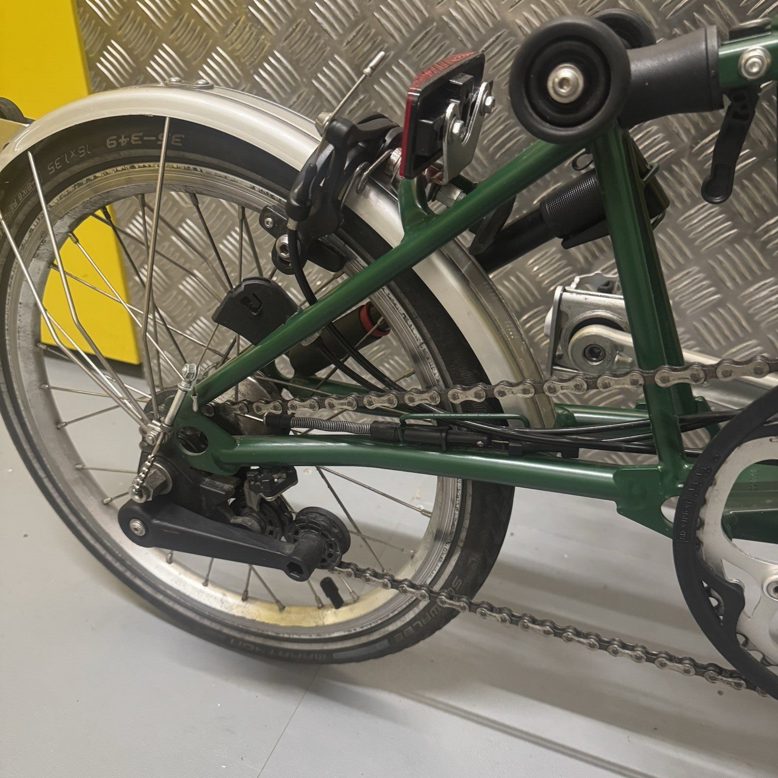Brompton C Line Explore 2021 Racing Green S Bar Excellent Condition