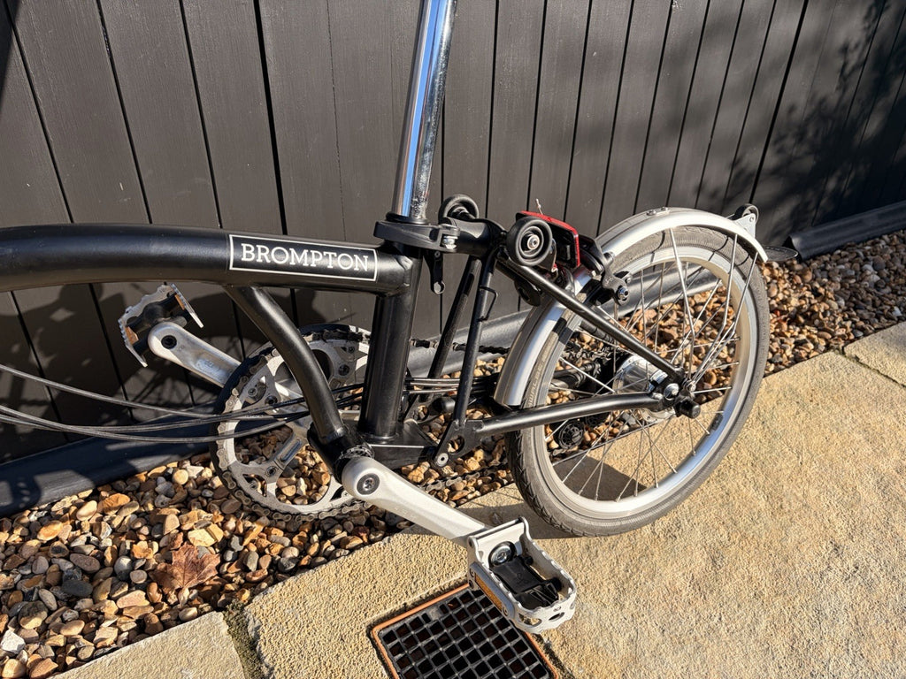 Brompton 6-speed Black Folding Bike late 2021