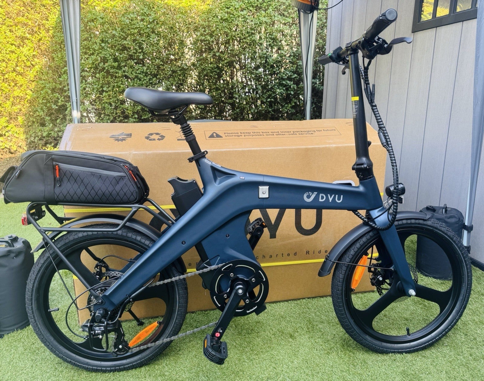 DYU T1 Folding Bike 20'' UK Legal