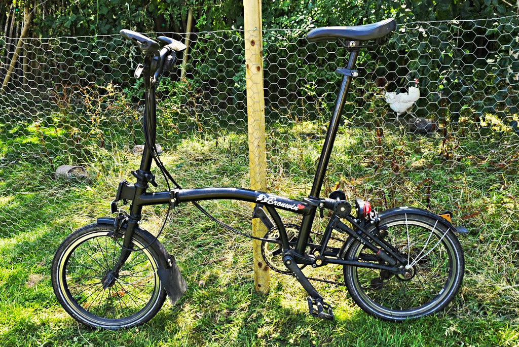 Brompton Folding Bike 6 speed BWR Gears