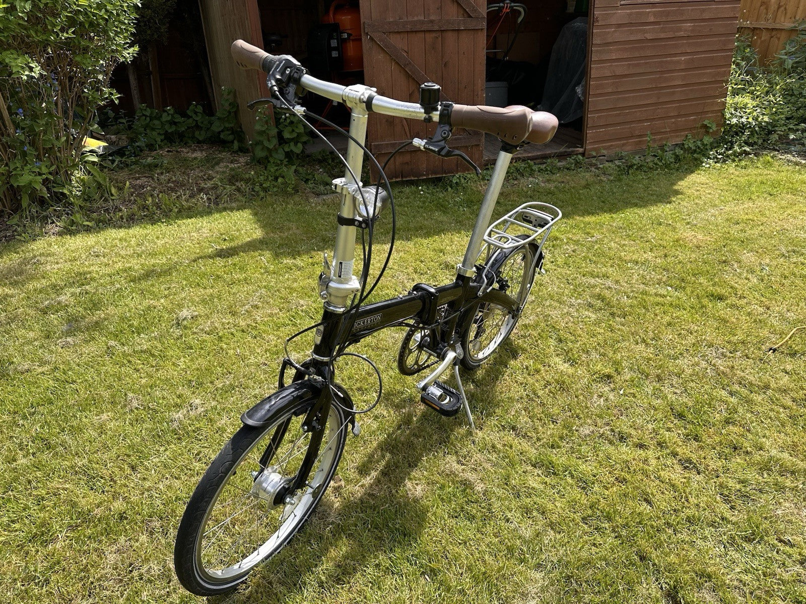 Bickerton Portables Junction 1707 - Folding Bike - Good Condition With Cover