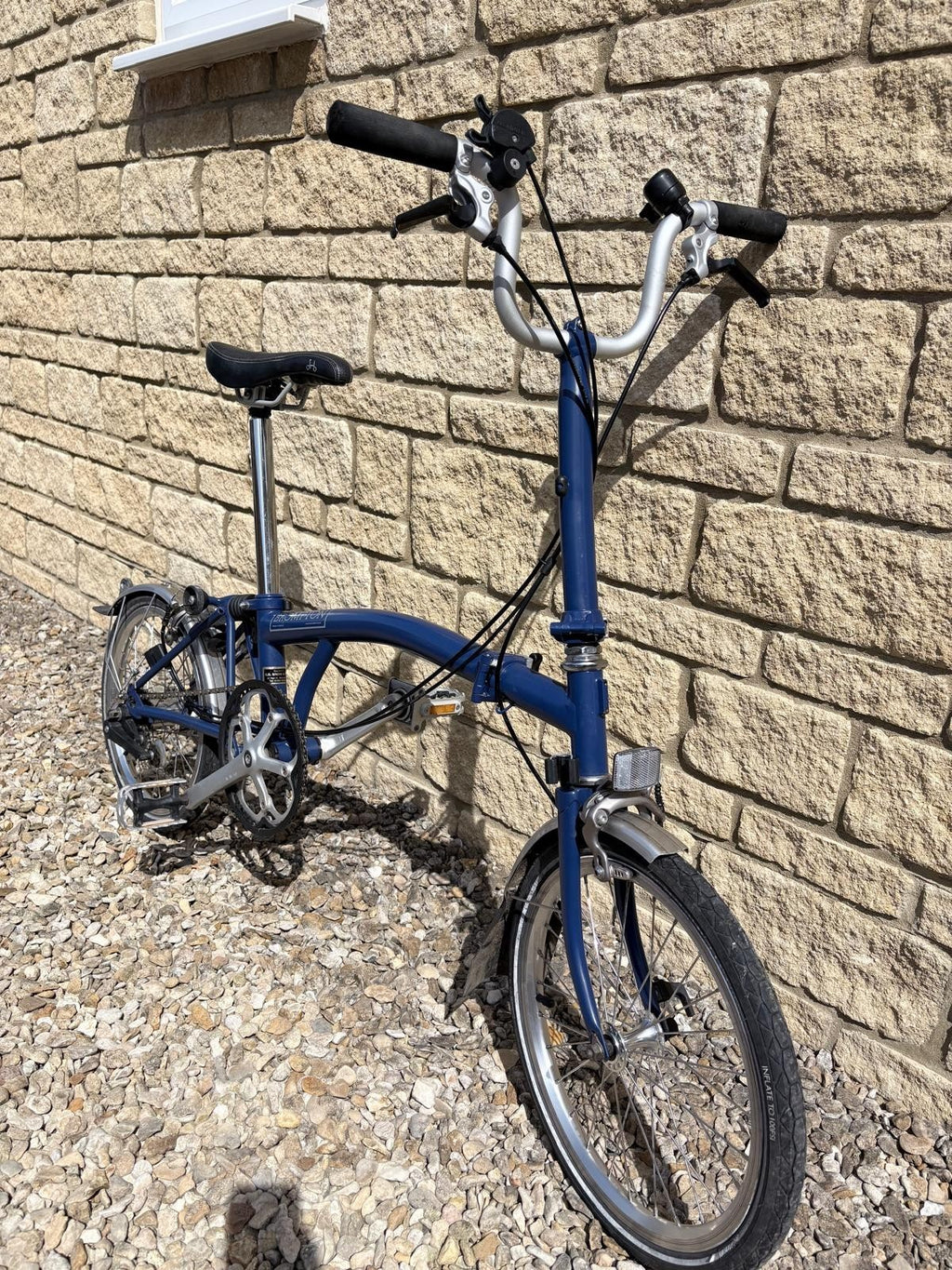 Brompton Folding Bike, 3-speed, M-bar