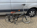 Viking Easy Street Folding Bike with Rear Rack Black