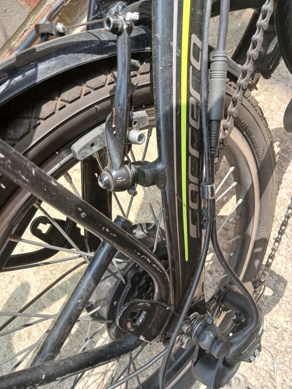 Carrera Crosscity Folding bike