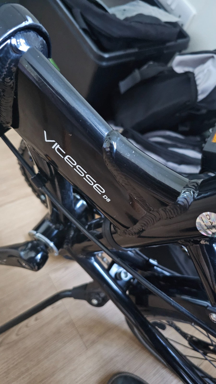 Dahon Vitesse D8 Folding Commuter Bike, Obsidian black - Pro-Serviced V.G.C