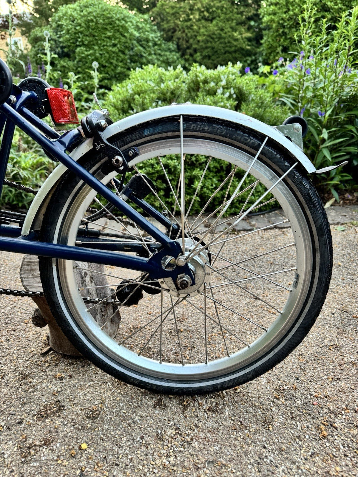Brompton H6L Folding Bike In Tempest Blue Excellent Condition