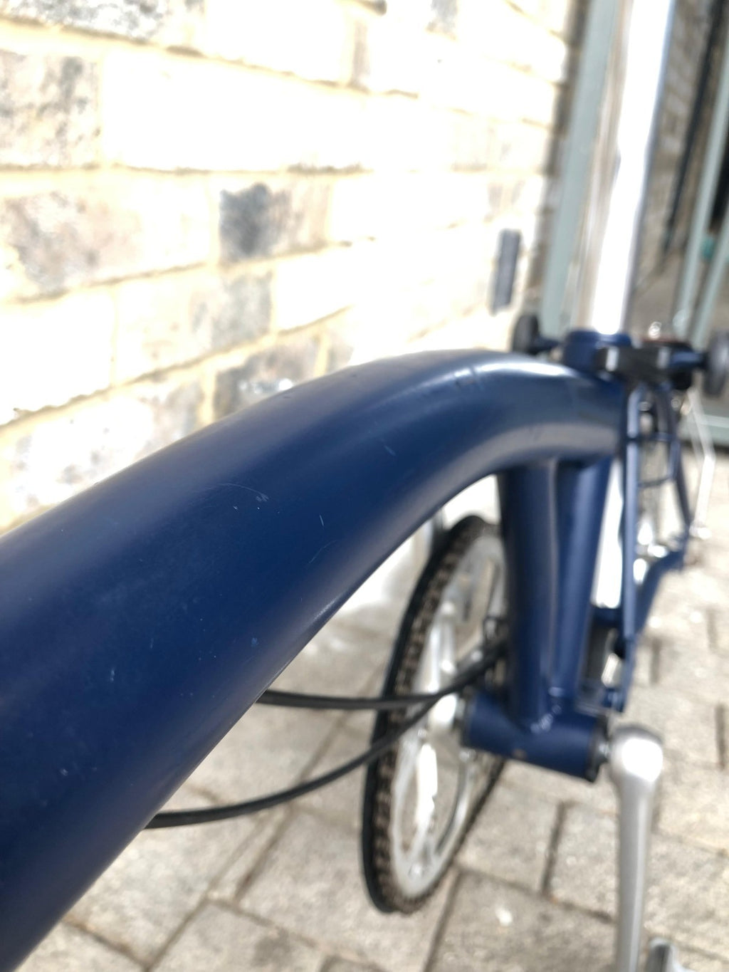 Brompton Tempest Blue 2 Speed Low S2L - WORLDWIDE DELIVERY