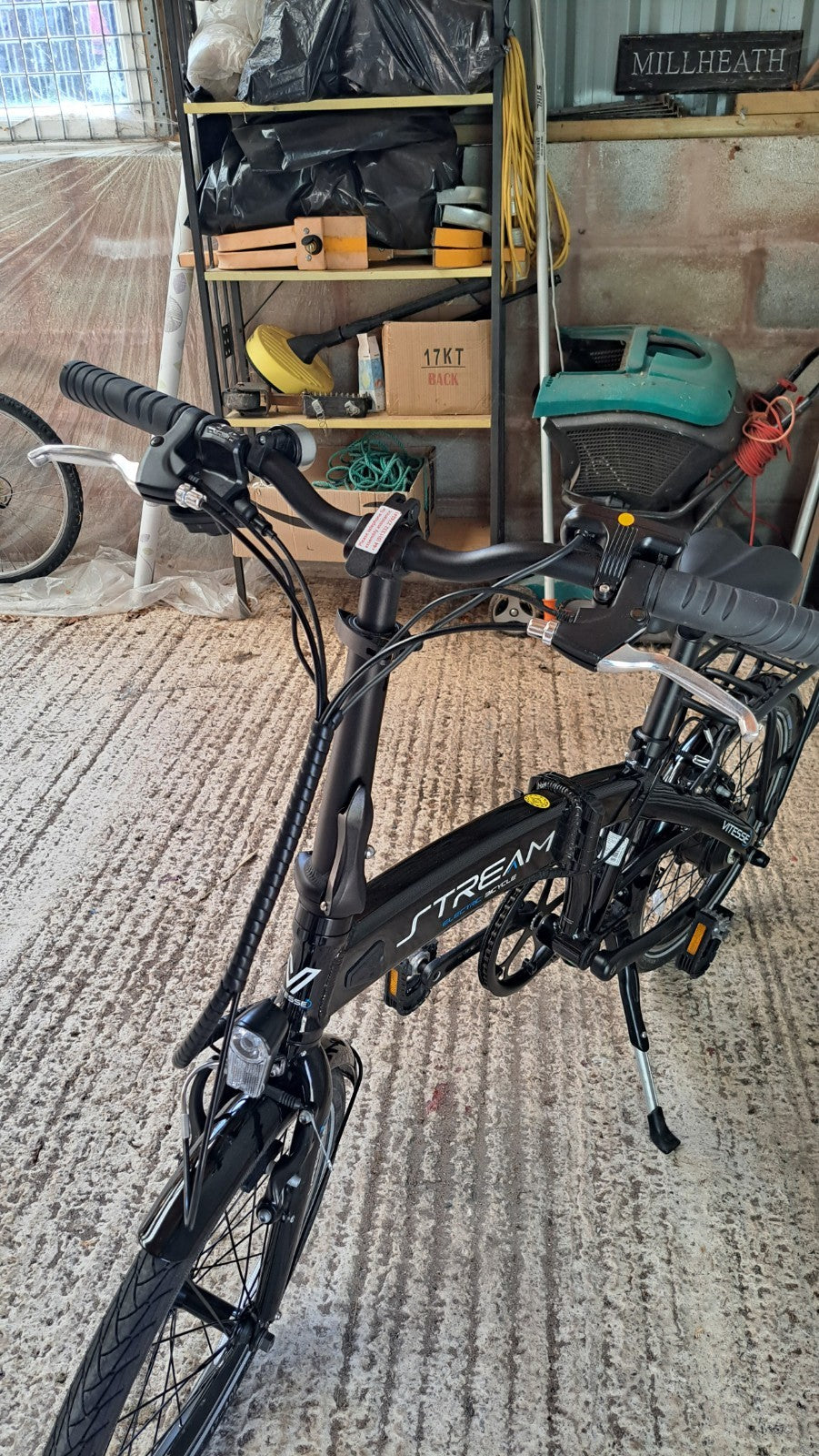 2 VIRTESSE Folding Bikes.20 Inch Wheels.Very Light Alloy Frames 20kg