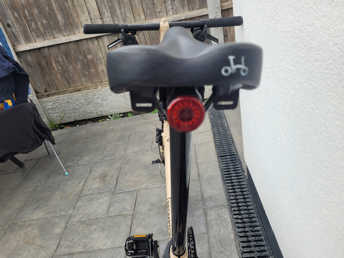 Brompton C LINE 12 SPEED  LATE BEIGE 2026 MODEL *BARELY USED*