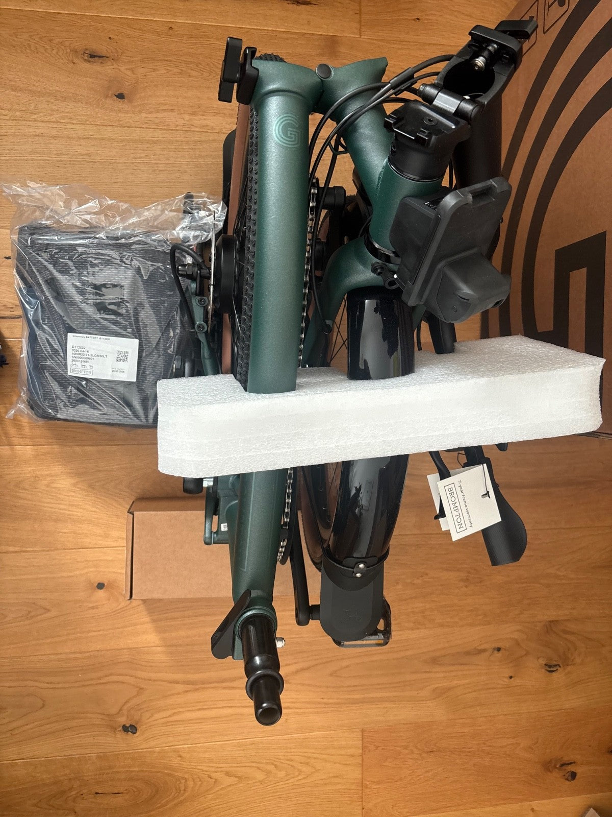 Brompton Electric G Line bike size M
