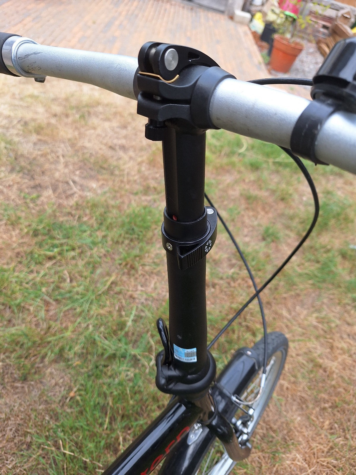 Tern Link B7 Folding Bicycle 20" 7 Speed Black Easy Carry