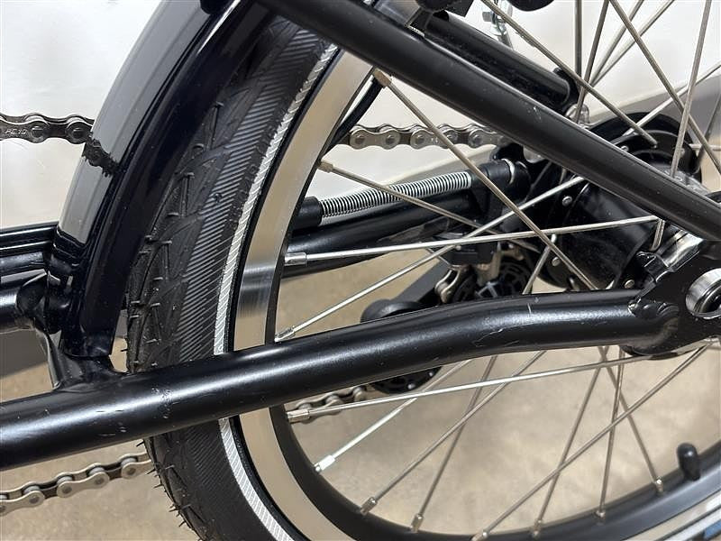 Brompton C Line 6 Speed 2024 Low Handlebar Folding Bike - Matt Black