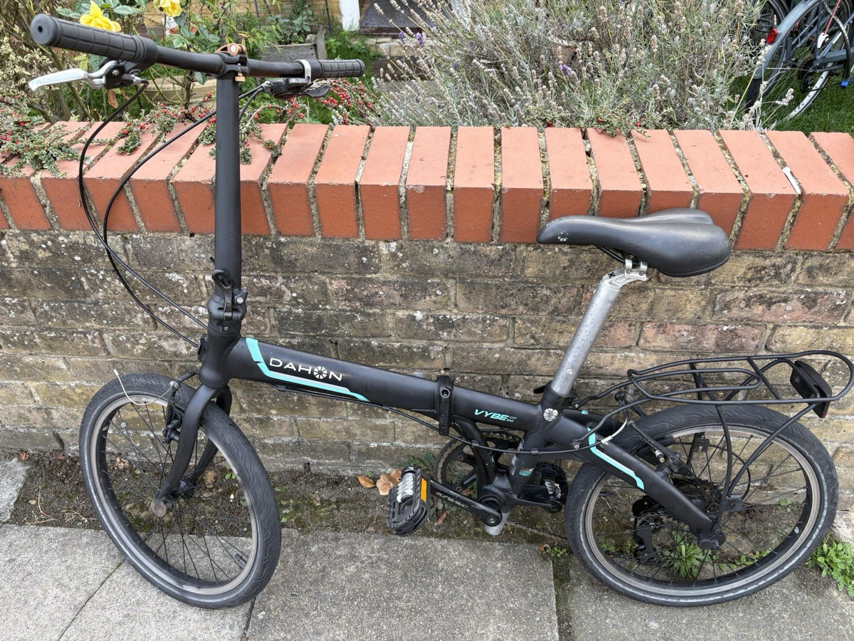 Dahon Vybe Folding Bike 7 Speed 46cm Aluminium Frame Rear Rack