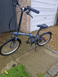 BTWIN Tilt 120 Grey Folding Bike