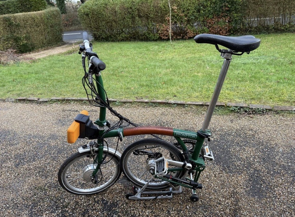 Brompton M6L with Swytch MAX kit and lots of extras.