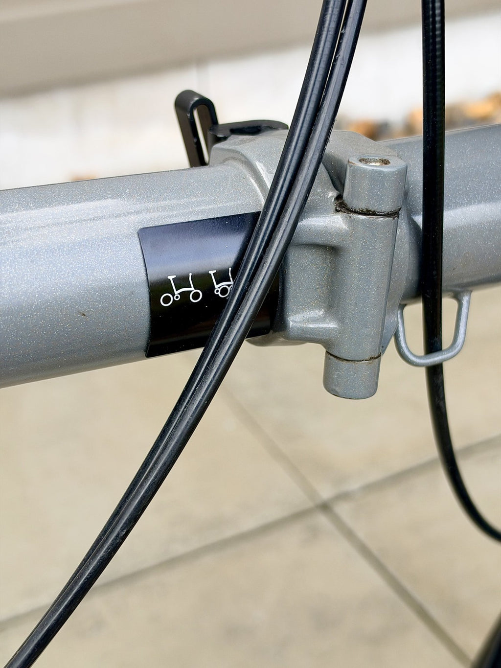 Brompton P line Titanium 4 Speed - RRP £2400