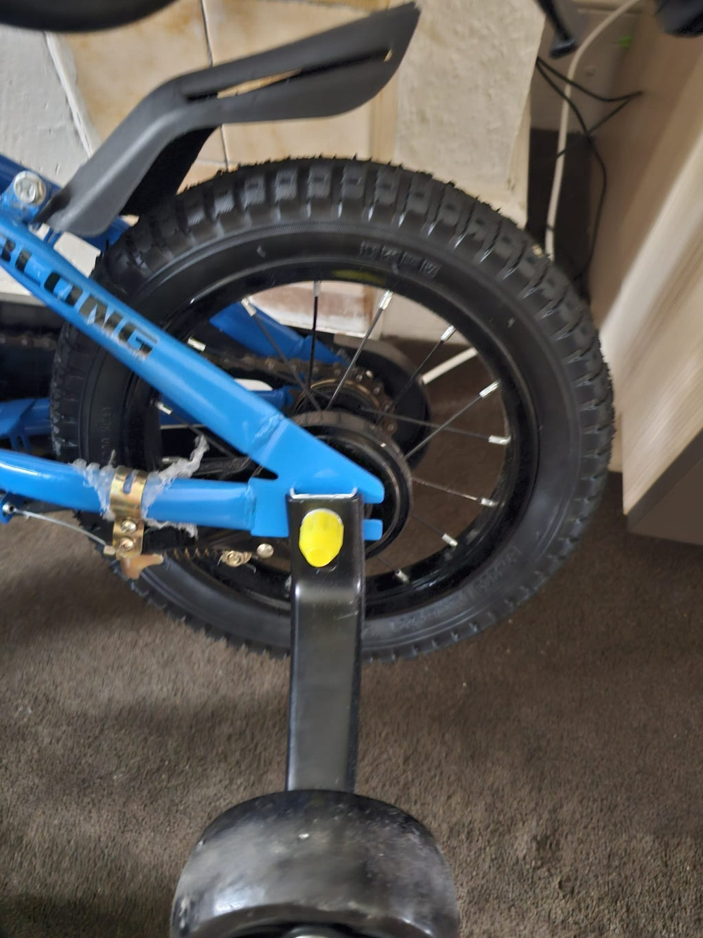 12-inch Toddler Bike Unisex Children's Cycling Bicycle Foldable Training Wheels