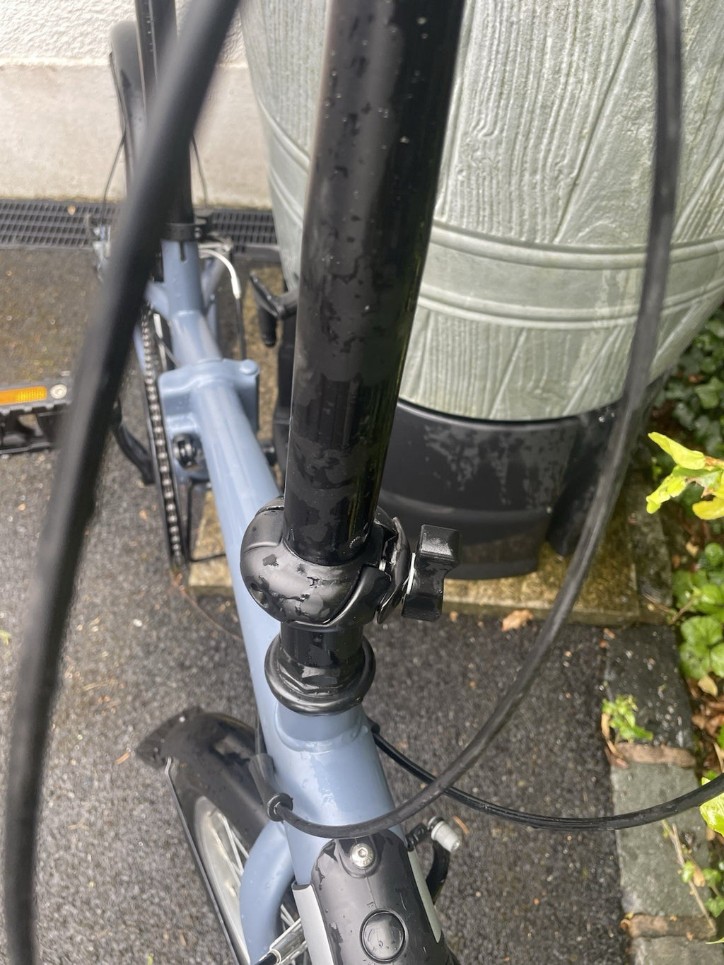 BTWIN Fold Up Bike 13 Nm Lightweight Steel Frame Excellent Condition Used Only