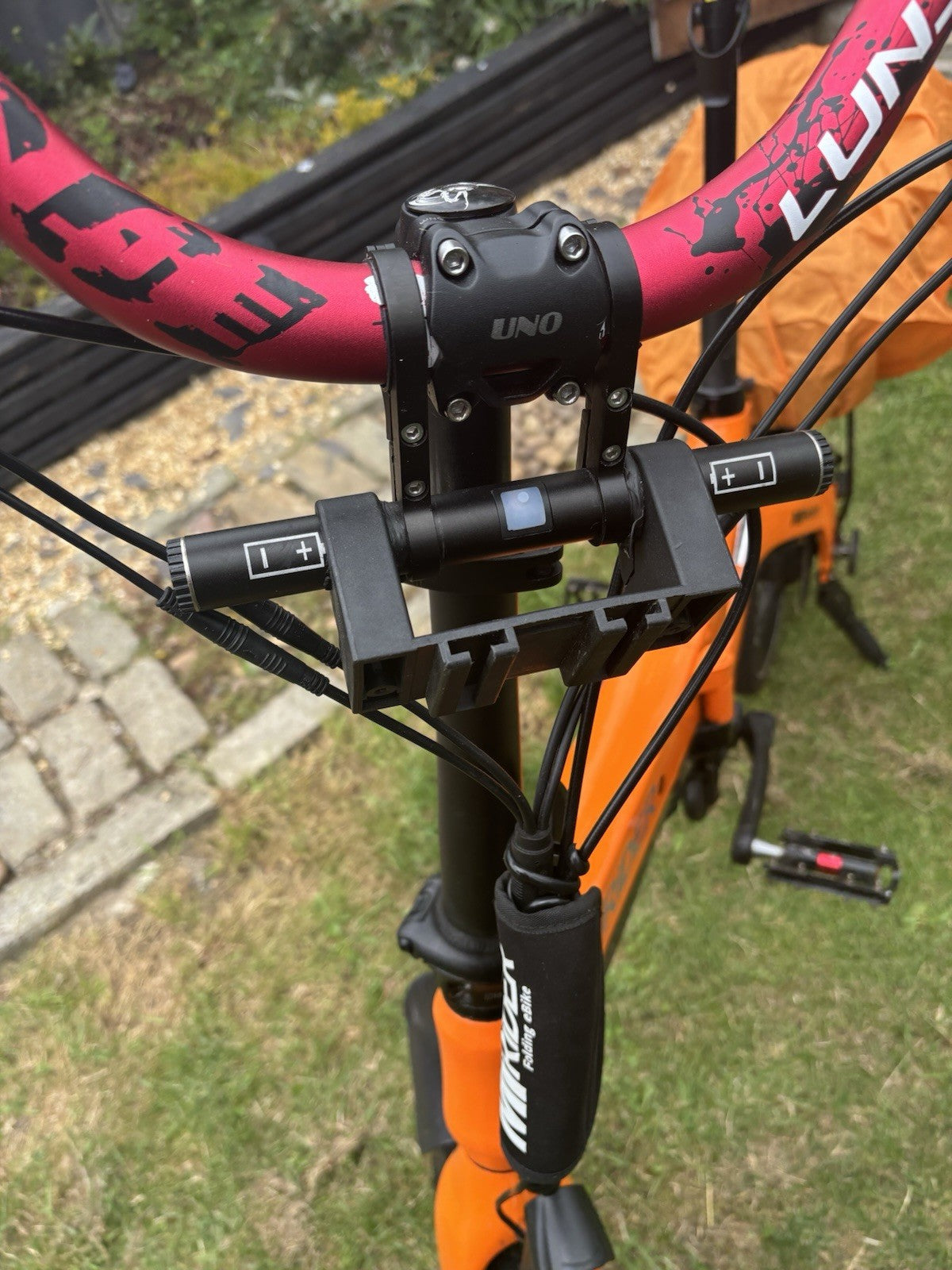 Mirider folding Bike, Used Very Good Condition.