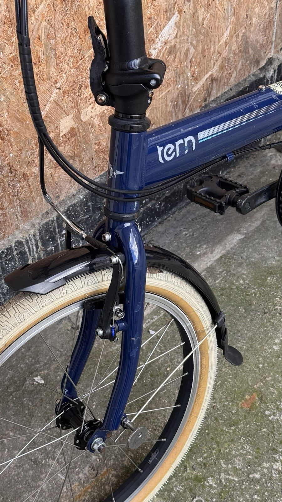 Tern Link B7 Folding Bike Custom Built With Carrier Speial 7 Speed