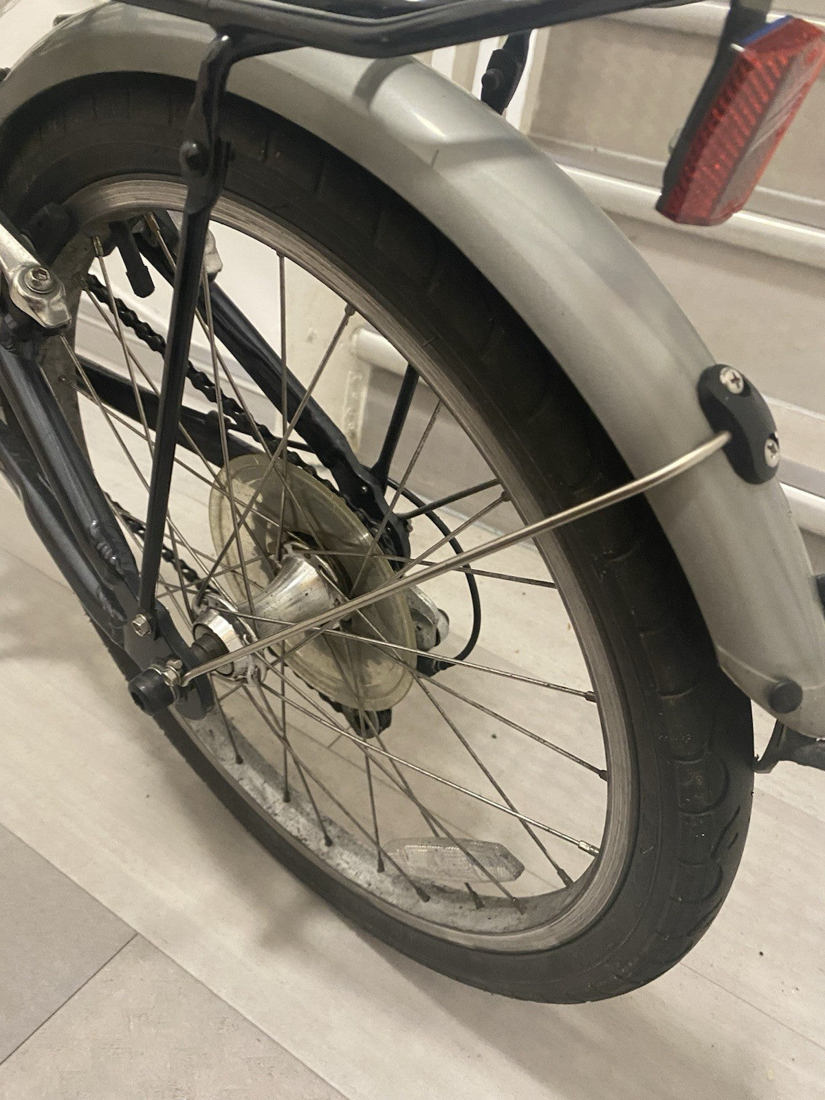 Raleigh Stow-A-Way Foldable Bike – Folding Mechanism Bolt Broken