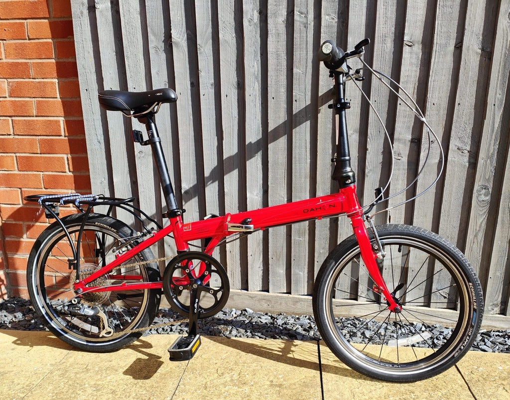 Dahon Speed P8 Folding Bike – Red | 8-Speed | Upgraded Components.