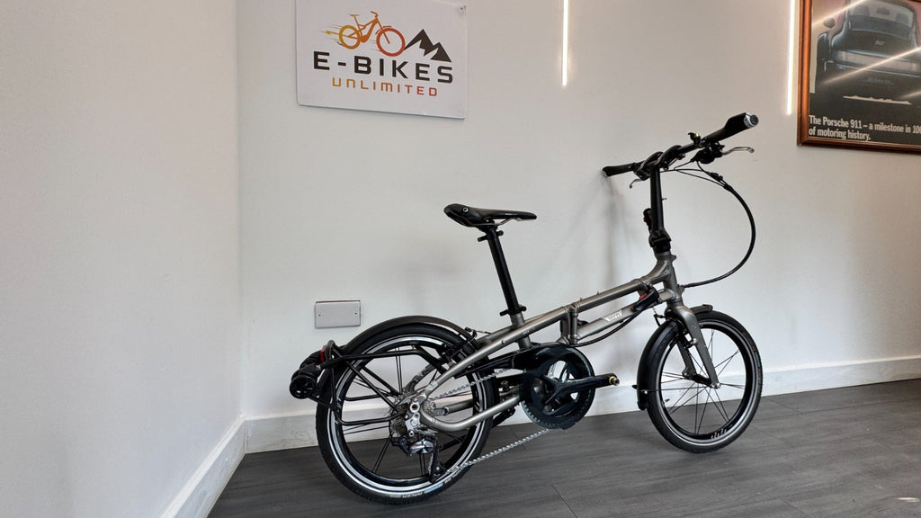 Tern BYB S11 Folding Bike 20" wheels Matte Silver color Folding Bike RRP £2300