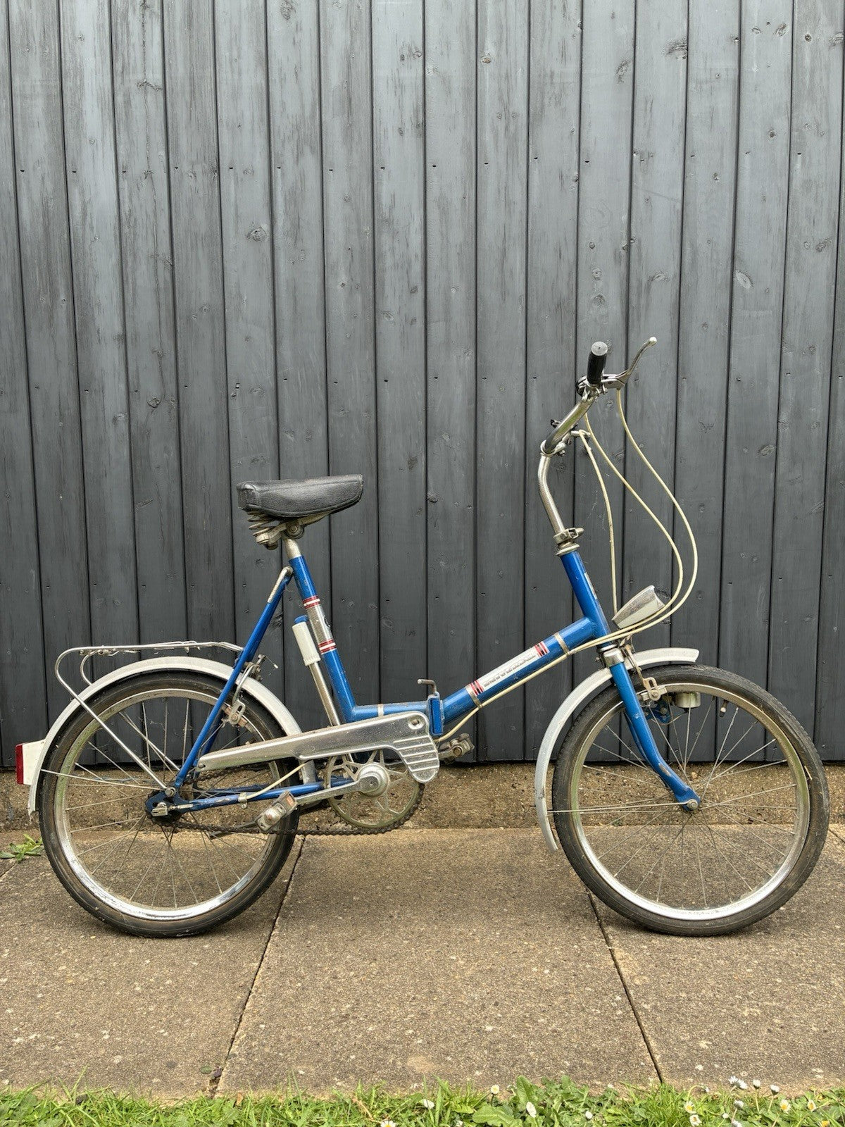 Vintage Universal Folding Bike Made in Poland Retro Project Original Condition