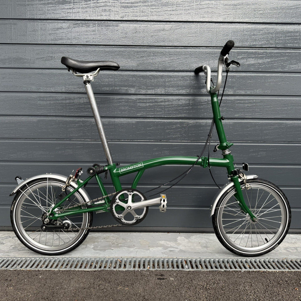 Brompton M3L 3 speed Racing Green   Superb Condition