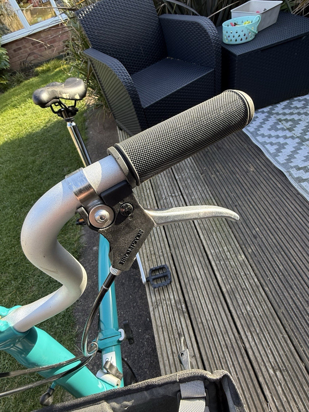 Brompton B75 Folding Bike, 3-Speed