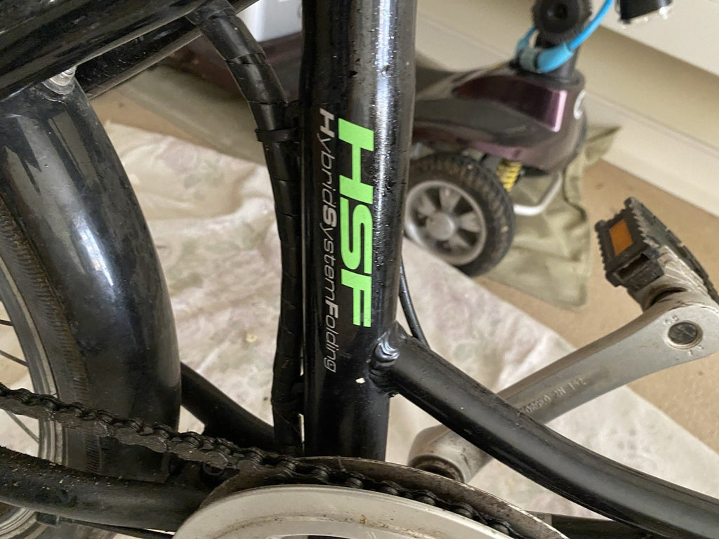 Bicycle - Folding - Unisex Road Bike - 7 Derailier gears.
