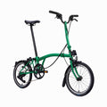 New Brompton C Line 12 Speed 2026 - Folding Bike - Palm Green - Boxed