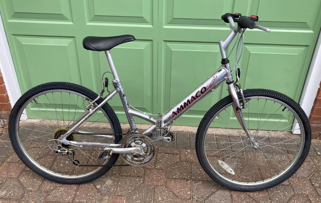 Unisex Ammaco Town & Country Folding Aluminium Hybrid Bike 26” wheels