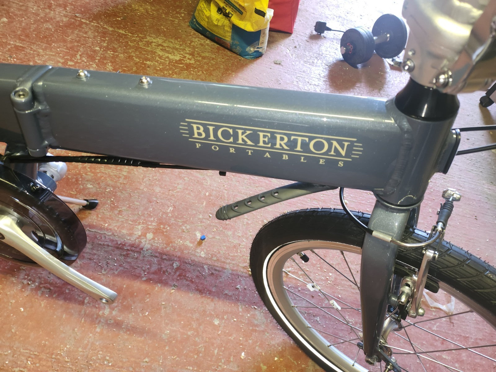 Bickerton Argent 1707 Portable Folding Bicycle, Brompton Alternative