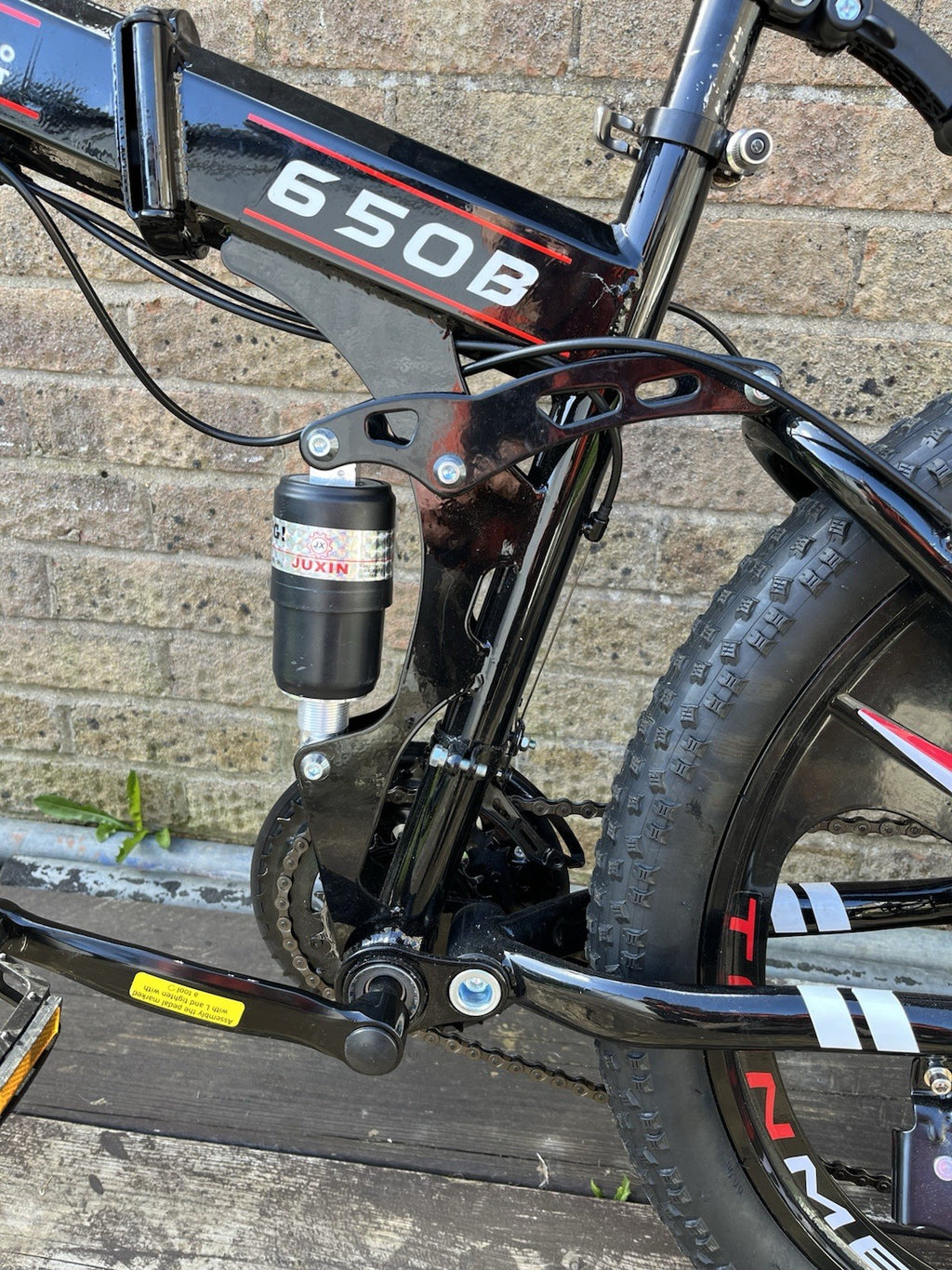 Trioblade 650B foldable bicycle