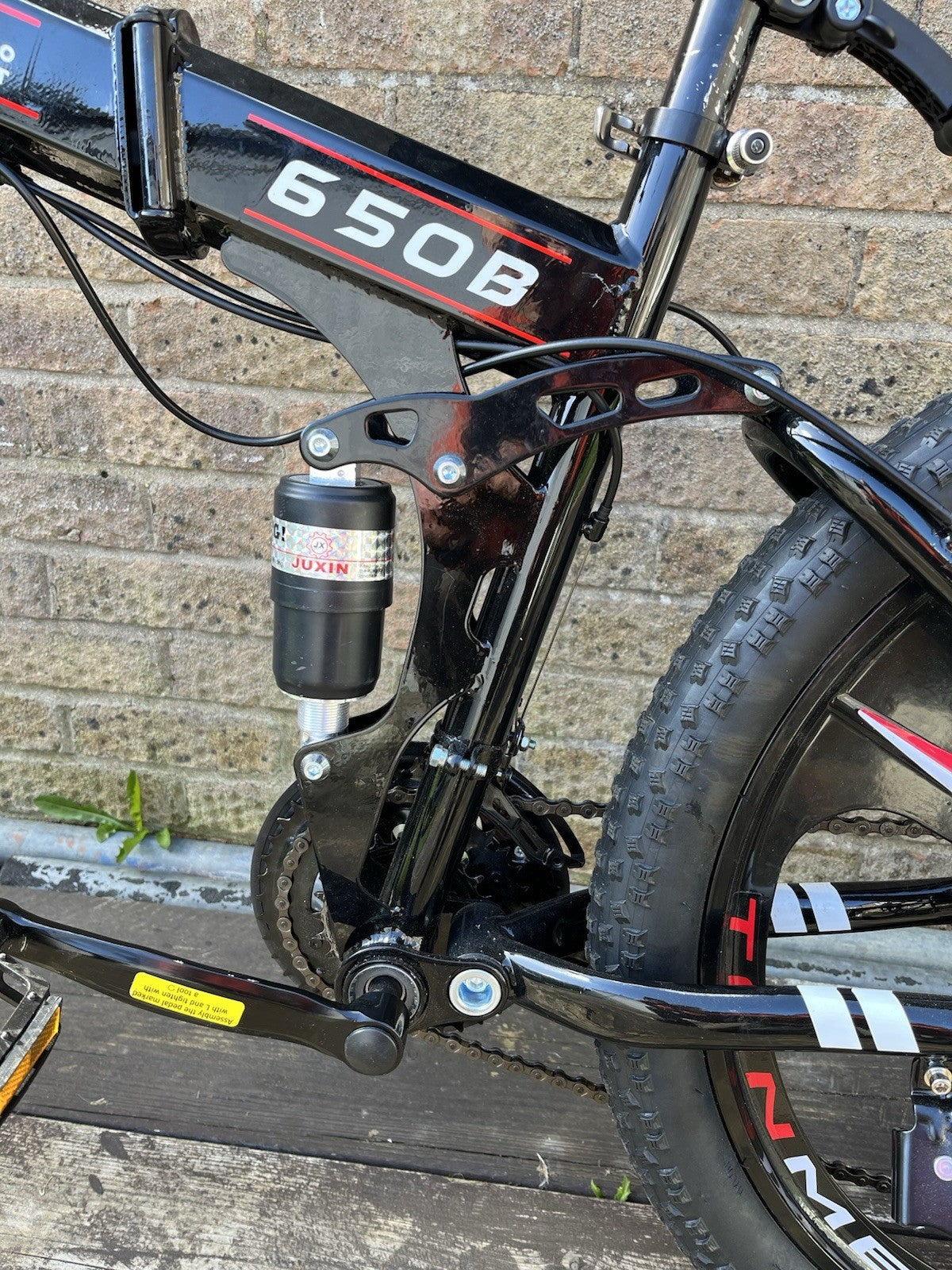 Trioblade 650B foldable bicycle