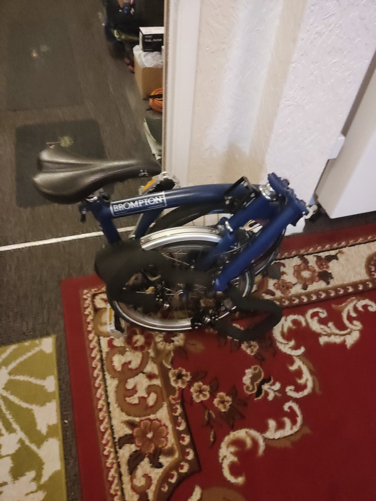 Folding Bike Brompton M6L Tempest Blue Folding Bike
